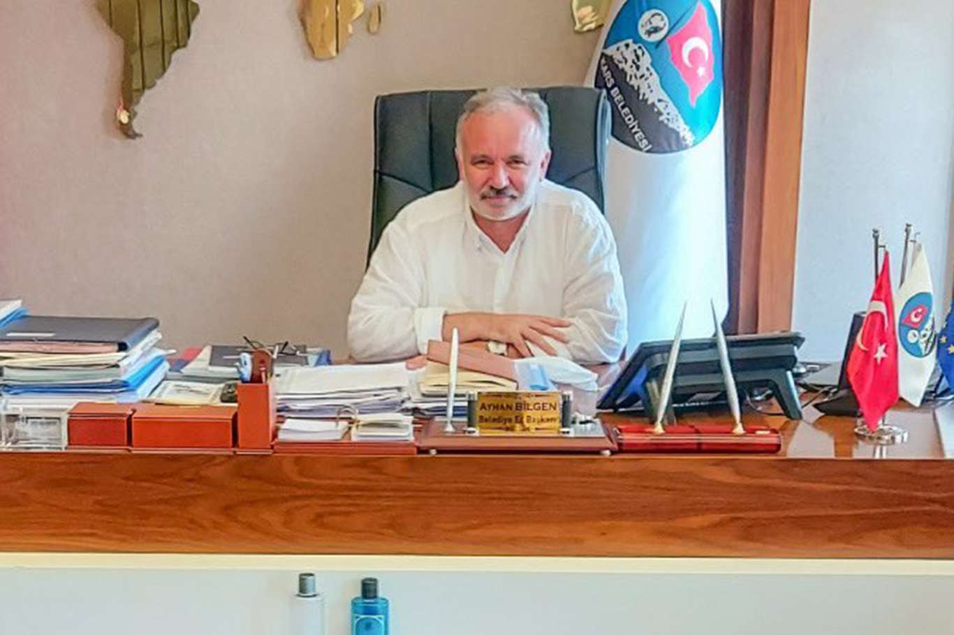 Kars Belediye Başkanı Bilgen görevinden uzaklaştırıldı Kars Belediye Başkanı Bilgen görevinden uzaklaştırıldı